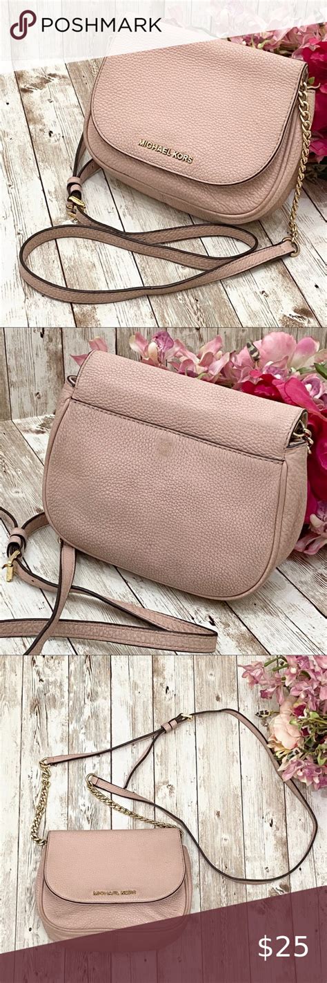 blush pink michael kors bag|Michael Kors pink crossbody bag.